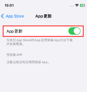 鹤山苹果15维修中心如何让iPhone15APP自动更新