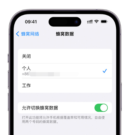 鹤山苹果维修服务分享如何在iPhone上使用双卡 